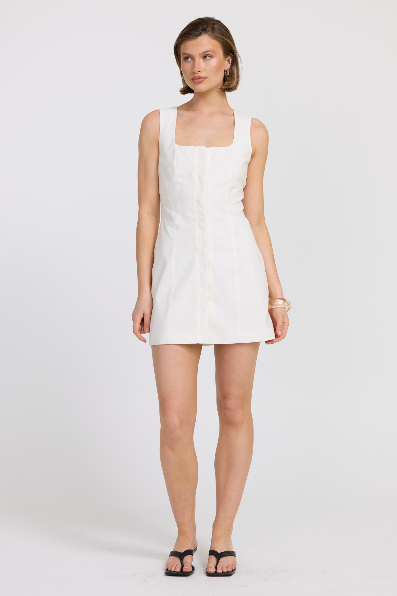 MASON MINI DRESS - CREAM