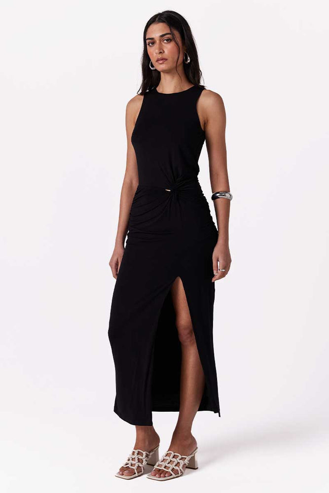 
                      
                        REVELATION MIDI DRESS - BLACK
                      
                    