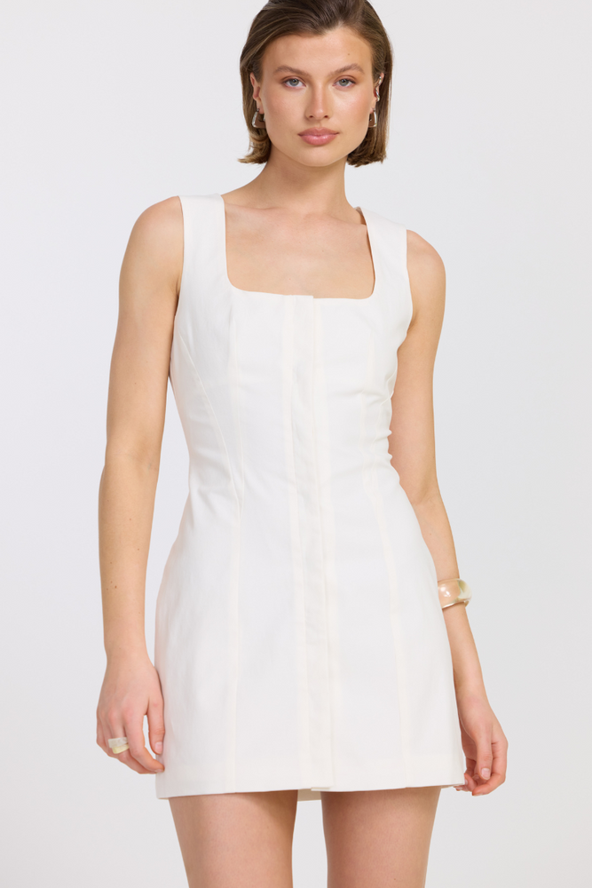 MASON MINI DRESS - CREAM