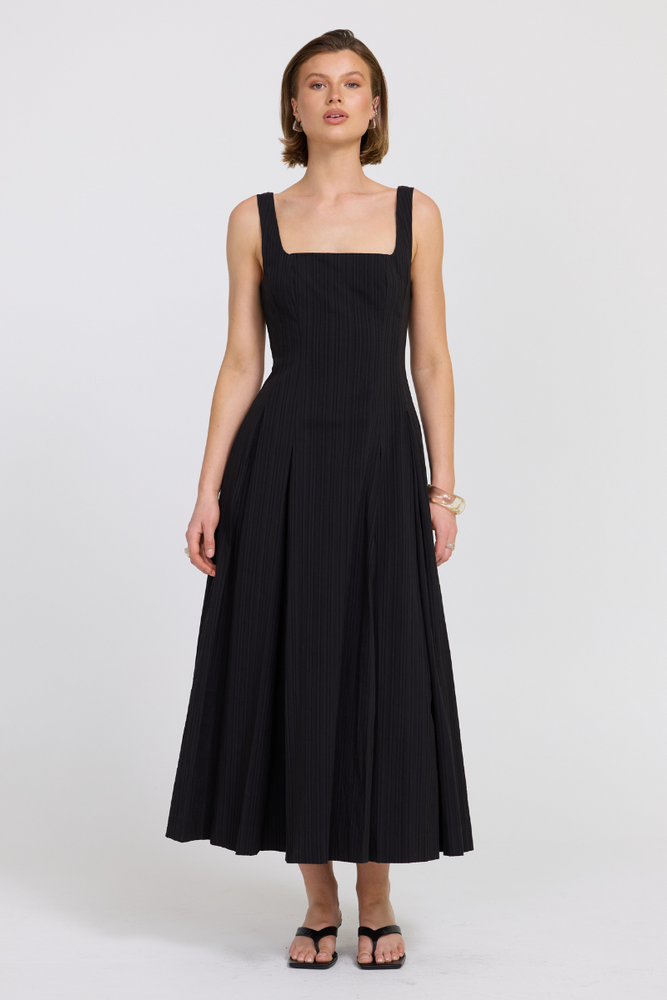 REPRIVE DRESS - BLACK