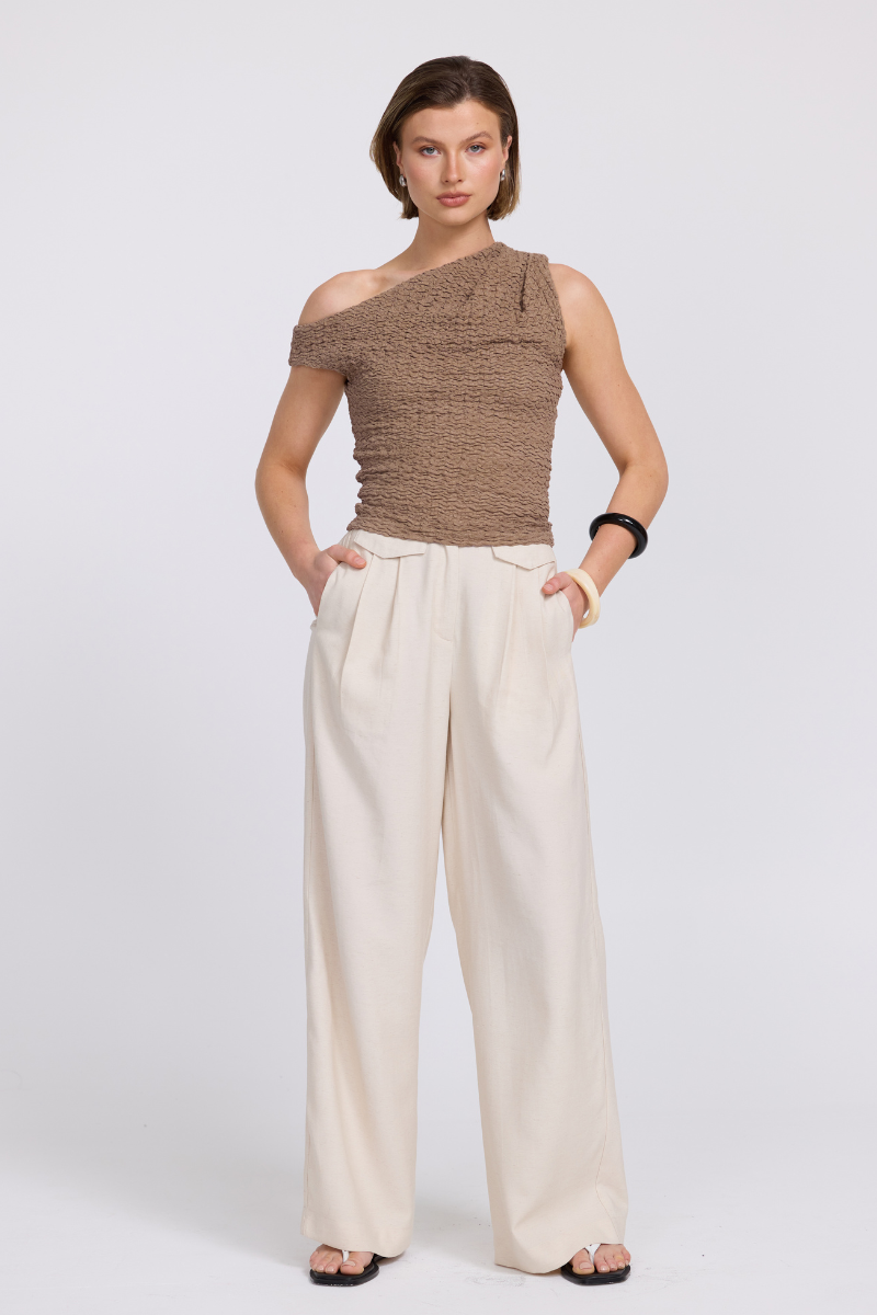 HAVEN TOP - TAUPE