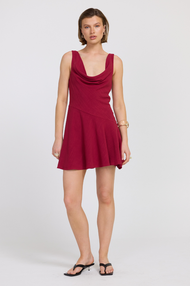 
                      
                        BELLA MINI DRESS - SANGRIA
                      
                    