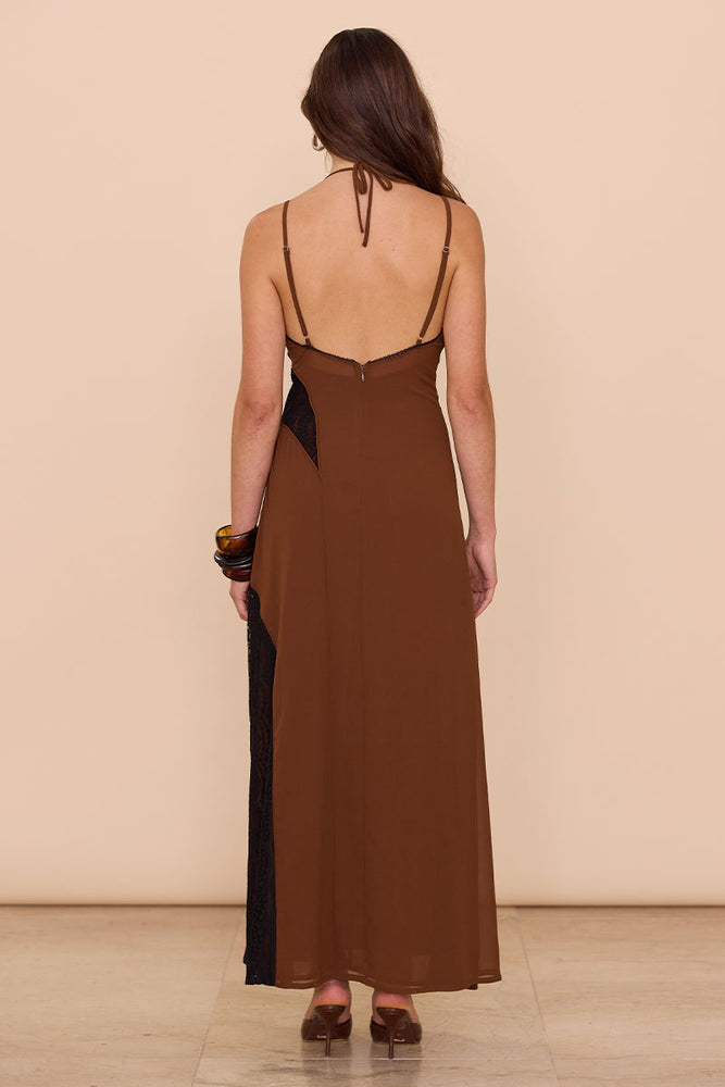 
                      
                        CAPTIVATE SLIP DRESS - COFFEE
                      
                    