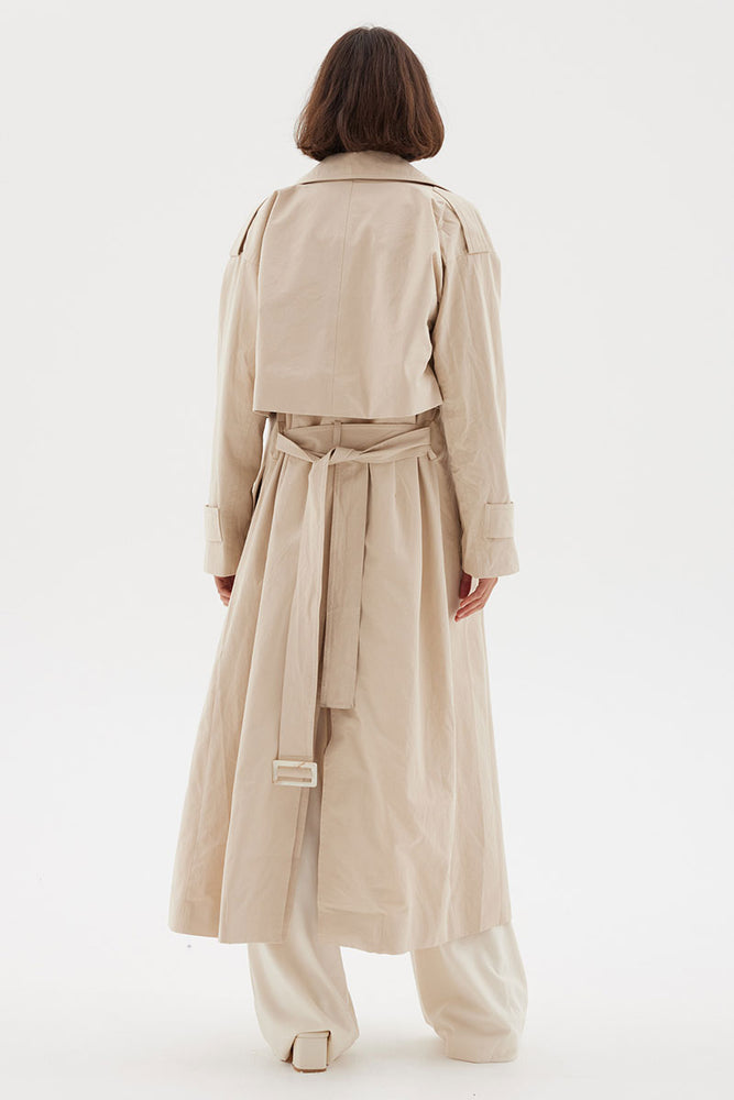 
                      
                        DIVISION MULTI WEAR TRENCH COAT - BEIGE
                      
                    