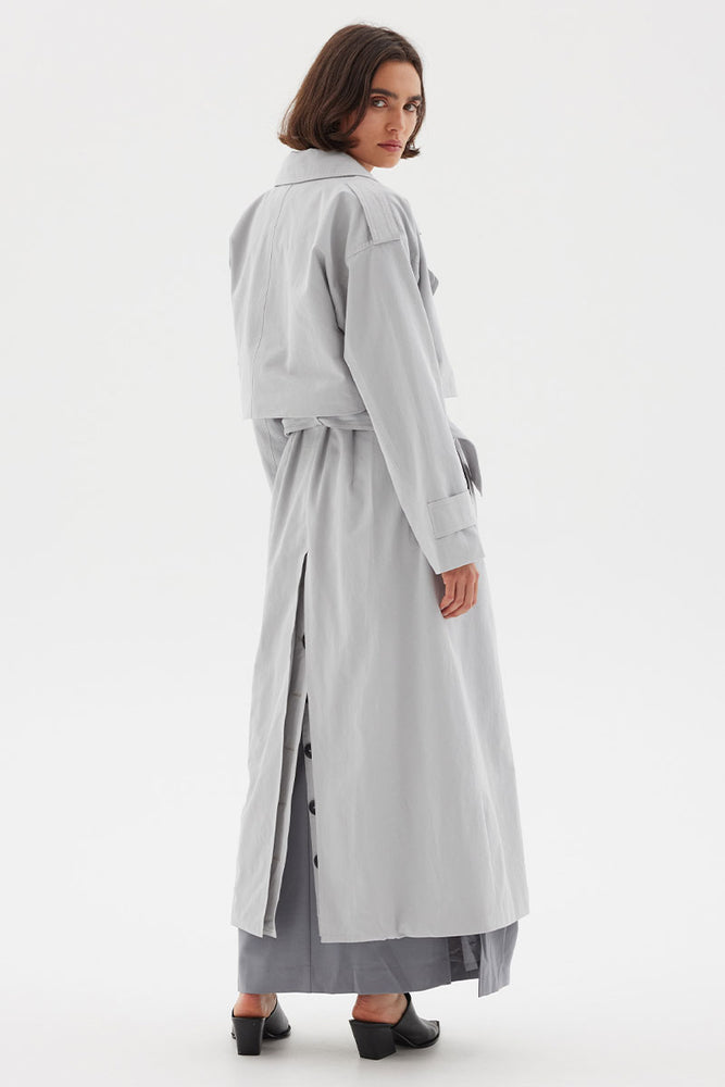 
                      
                        DIVISION MULTI WEAR TRENCH COAT - DOVE
                      
                    