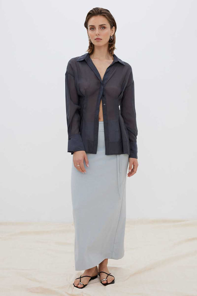 
                      
                        VOLITION MAXI SKIRT - MOON
                      
                    