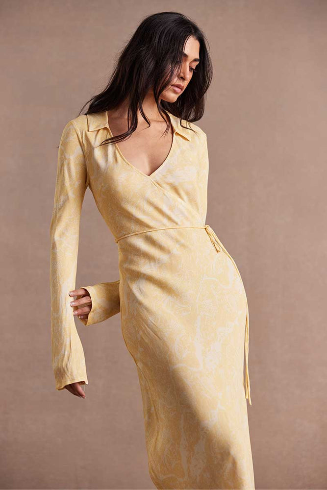 
                      
                        INARA MAXI DRESS - BUTTER
                      
                    