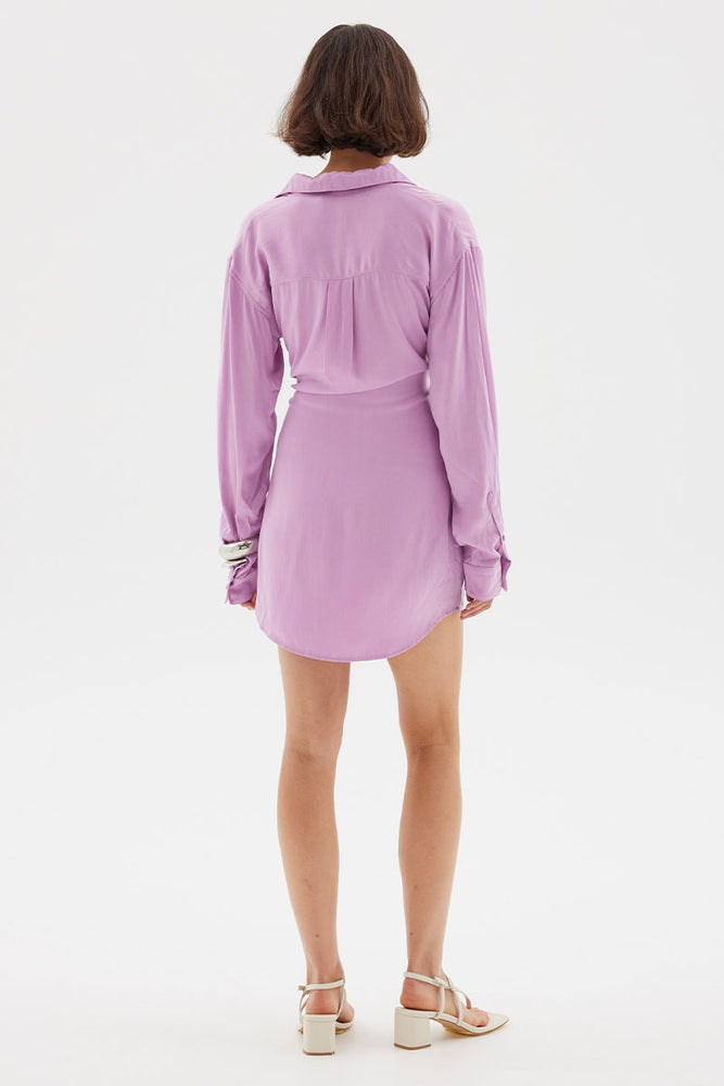 
                      
                        ISLA SHIRT DRESS - MUSK
                      
                    