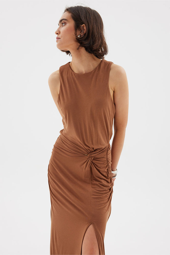 
                      
                        Sovere women's Clothing Sydney revelation Midi Dress brown
                      
                    