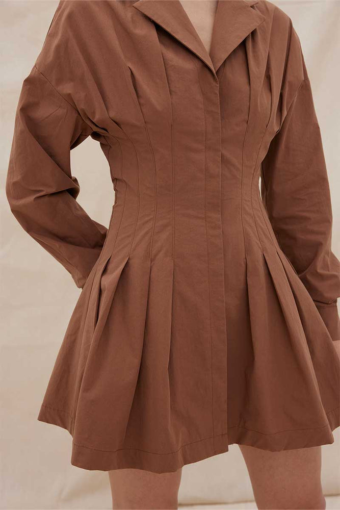 
                      
                        VERSE SHIRT DRESS - CHOCOLATE
                      
                    