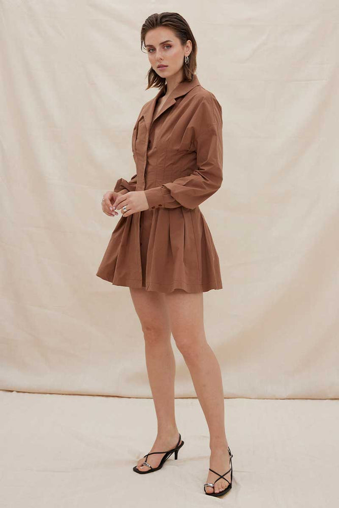 
                      
                        VERSE SHIRT DRESS - CHOCOLATE
                      
                    