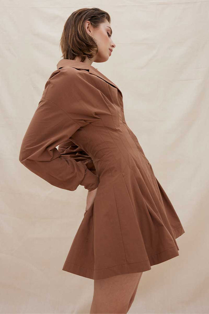 
                      
                        VERSE SHIRT DRESS - CHOCOLATE
                      
                    