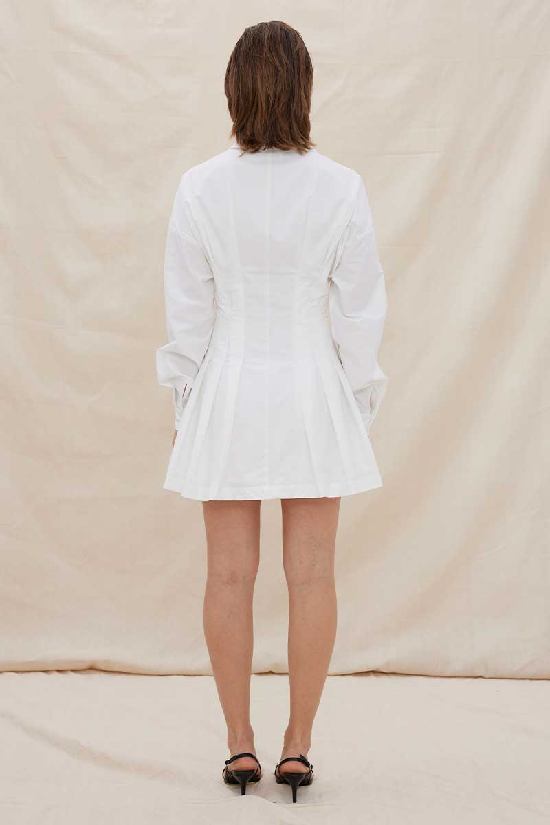 
                  
                    VERSE SHIRT DRESS - WHITE
                  
                