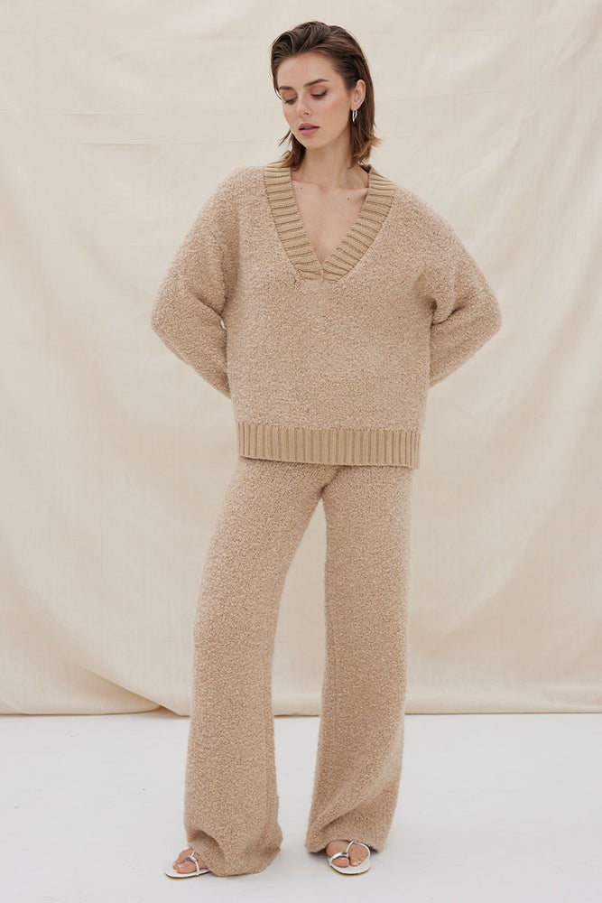 
                      
                        AXIS KNIT PANT - MINK
                      
                    