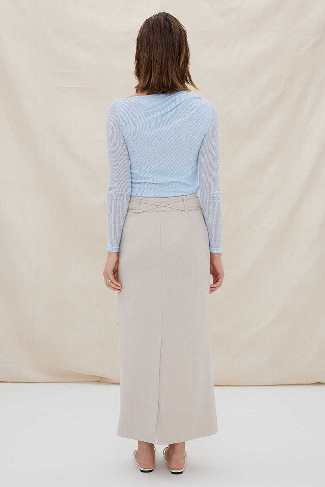 
                      
                        VOLITION MAXI SKIRT - FAWN
                      
                    