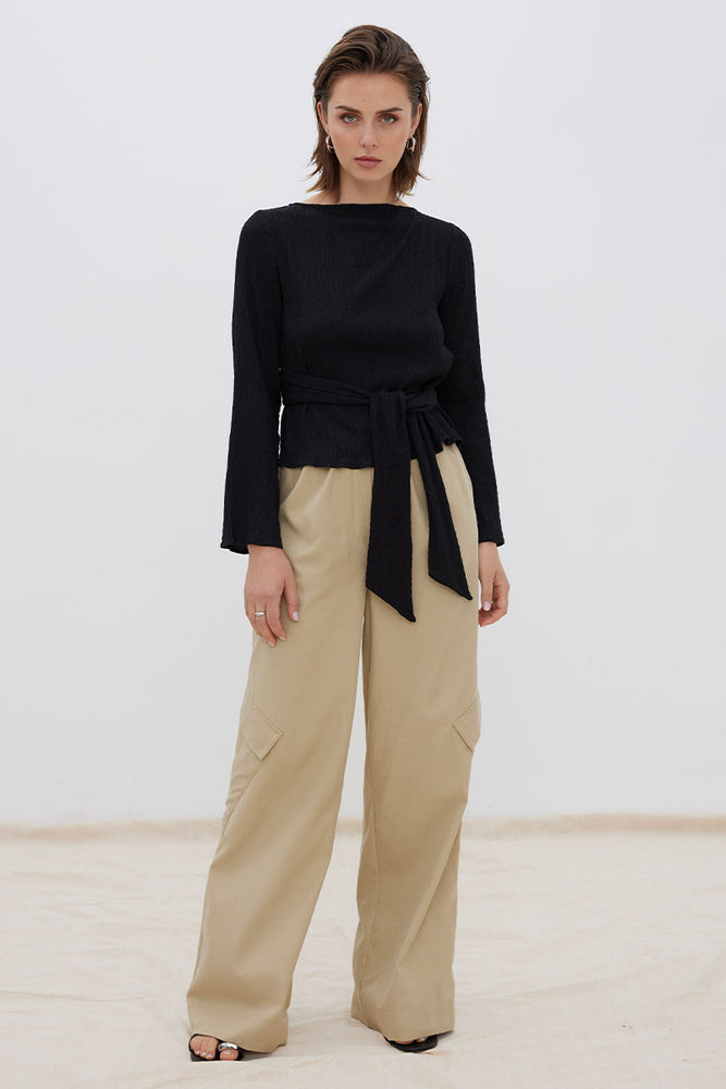 
                  
                    Sovere Studio women's Clothing Sydney Beige pant
                  
                