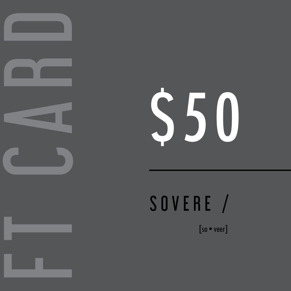 
                      
                        SOVERE / GIFT CARD
                      
                    